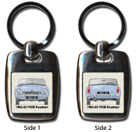 MGB Roadster (disc wheels) 1962-64 Keyring 5